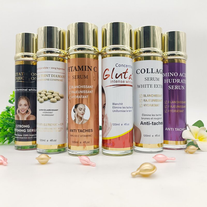 Anti Taches Serum Set - Manufacturer 6 Kinds Collagen Kojic Vitamin C Gluta-C