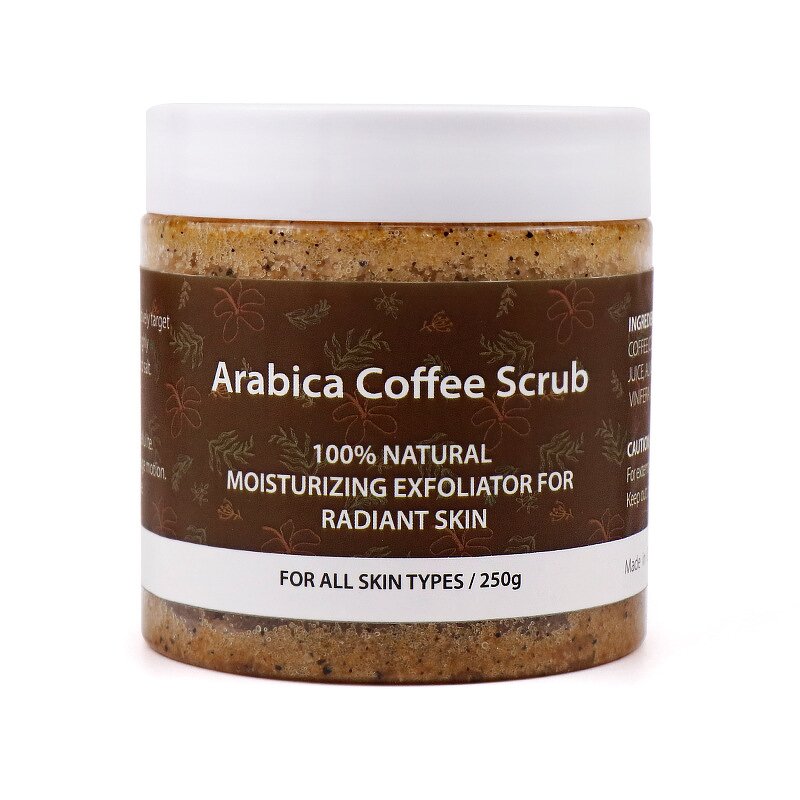 Arabica Coffee Scrub - Manufacturer 100% Natural Moisturizing Exfoliator 250g