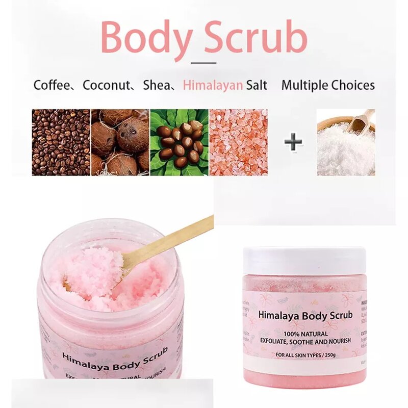 Himalayan Salt Scrub - Manufacturer Wholesale Organic Body Scrub Private Label