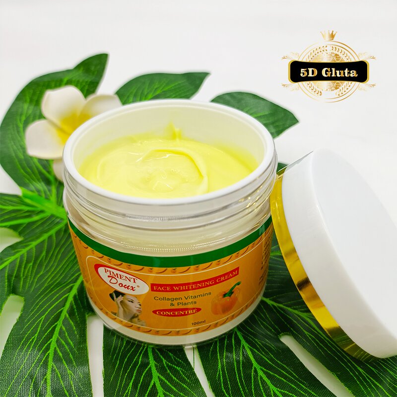 Piment Doux Face Cream - Manufacturer 50g Natural Moisturizing Legumes Acids Dryness