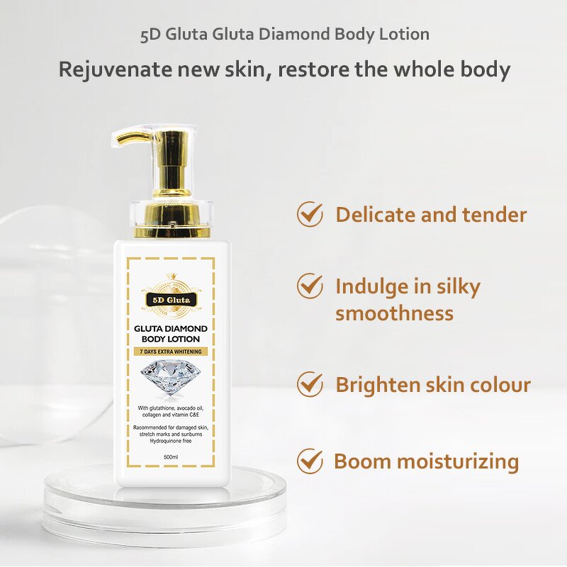 Body Lotion - Manufacturer 7 Days Extra Brightening Whitening Black Skin Private Label