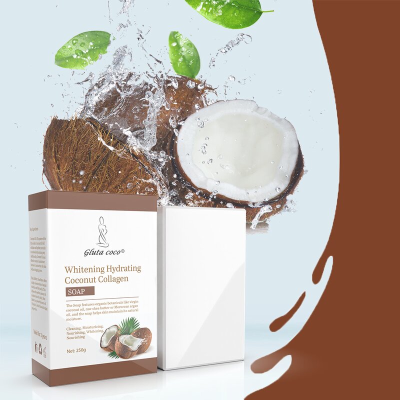 Coconut Facial Kit - Manufacturer OEM Whitening Collagen Anti-wrinkle Firming Skin Set