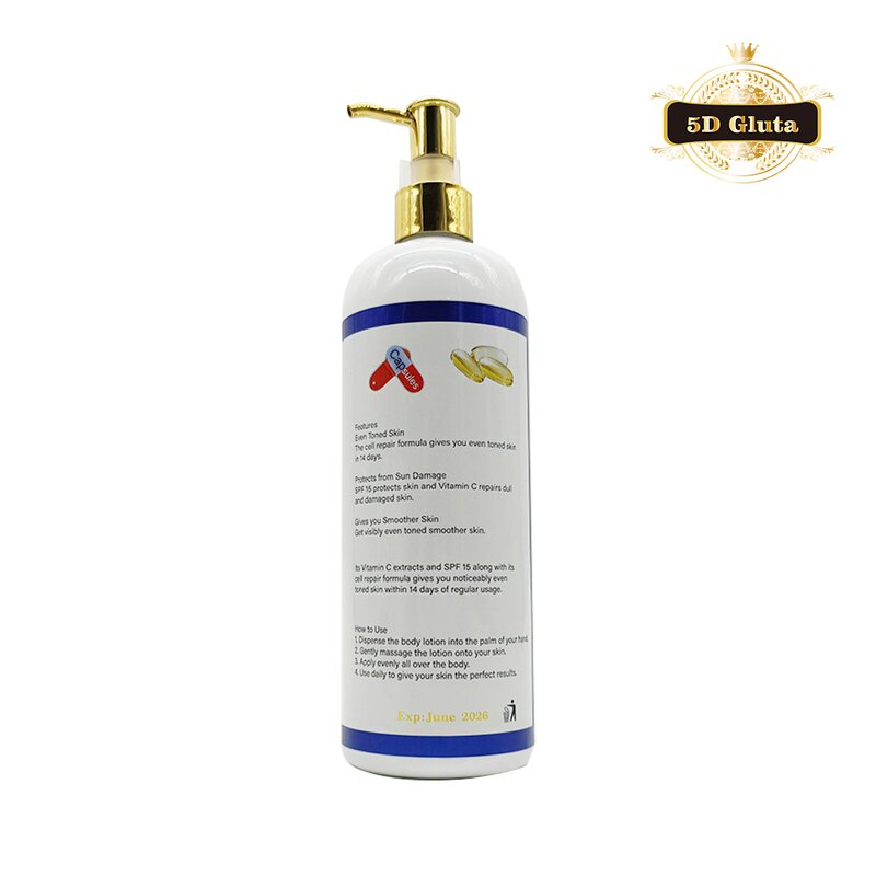 5D Gluta Lotion - Manufacturer Sepi White Whitening Corrector Fade Dark Spots 500ml