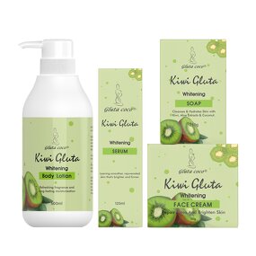 Kiwi Facial Set - Manufacturer Vegan Organic Brightening Remove Black Spots Skin Care