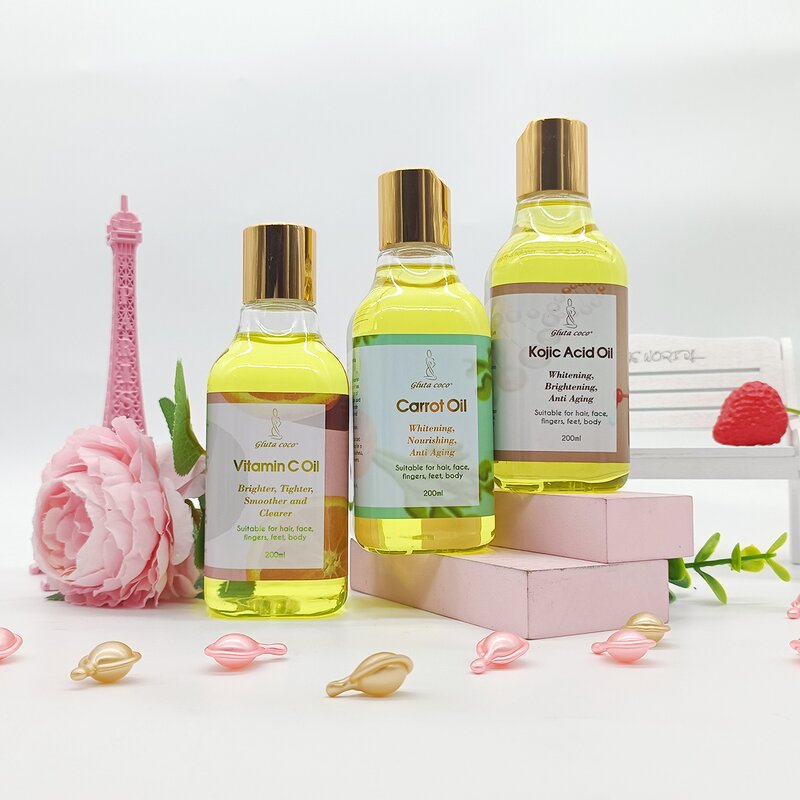 5D Gluta Body Oil - Manufacturer Whitening Firming Moisturizing Anti-oxidant Organic
