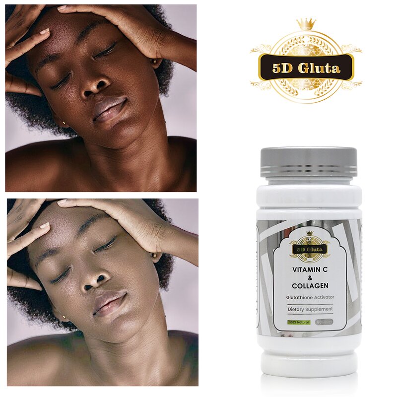 5D Gluta Capsules - Manufacturer Glutathione Vitamin C Collagen Skin Whitening