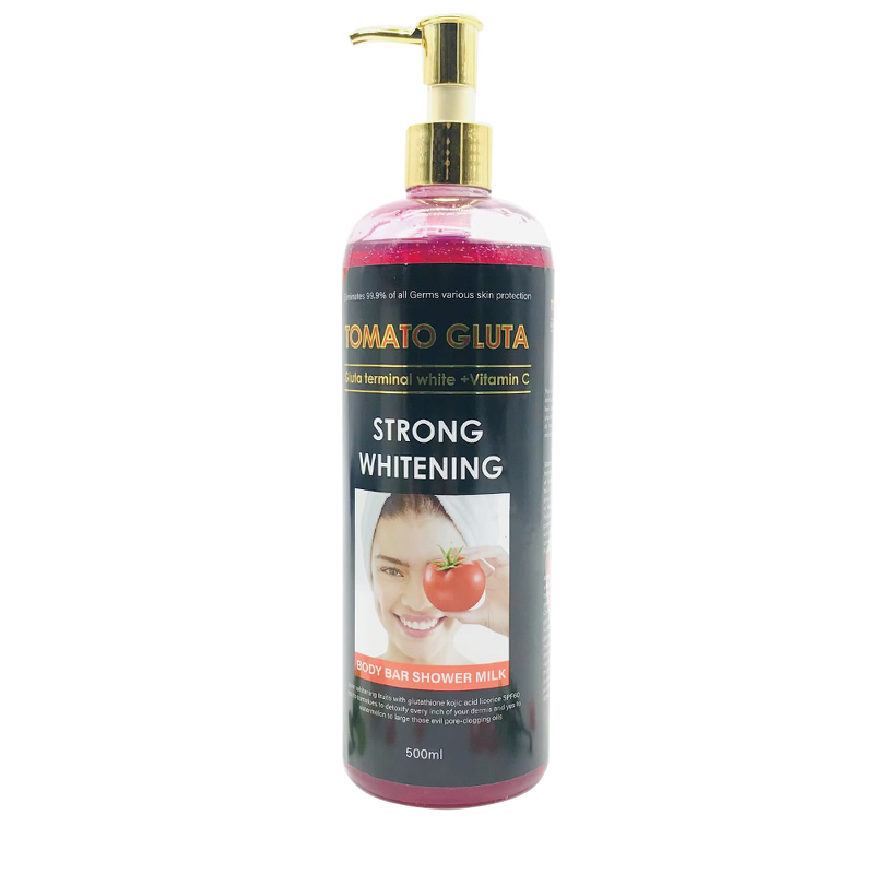Tomato Gluta Shower Gel - Manufacturer 500ml Vitamin C SPF60 Remove Dead Skin