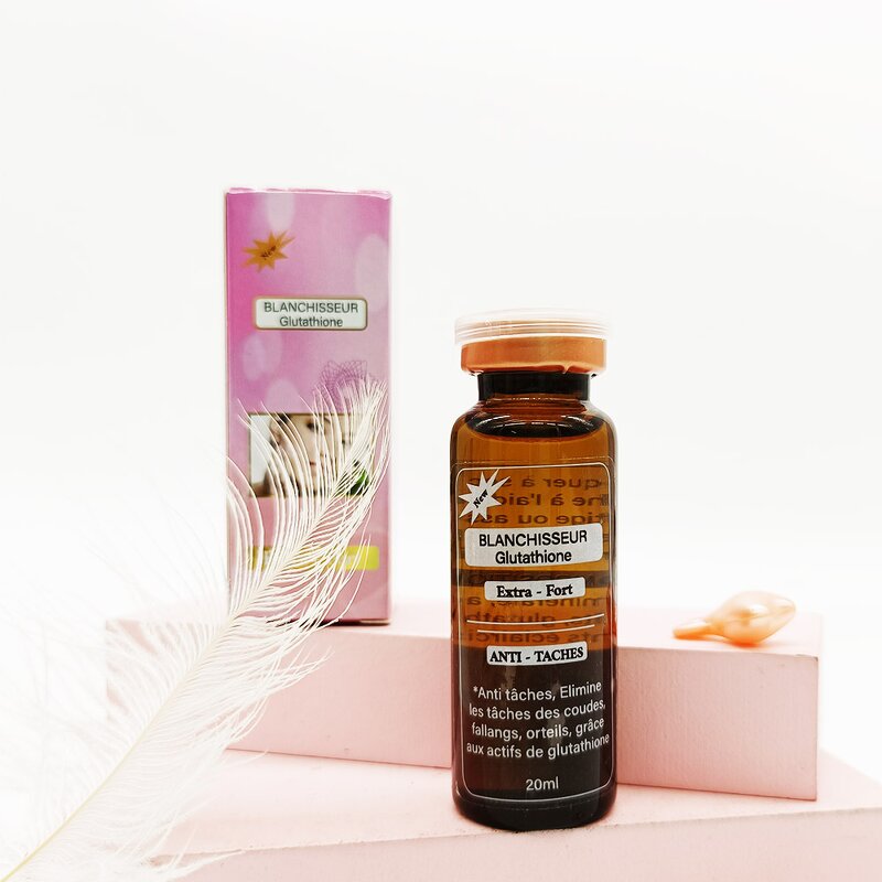 Gluta Serum - Manufacturer Super Strong Natural Whitening Fruit Acids 20ML Black Skin