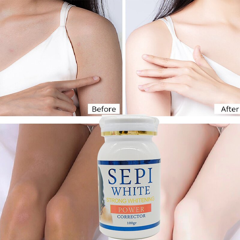 Sepi White Powder - Manufacturer Strong Whitening Brightening Remove Blemish Bleaching