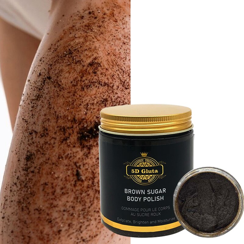 Brown Sugar Scrub - Manufacturer Cassonade Gommage Exfoliating Whitening Brush