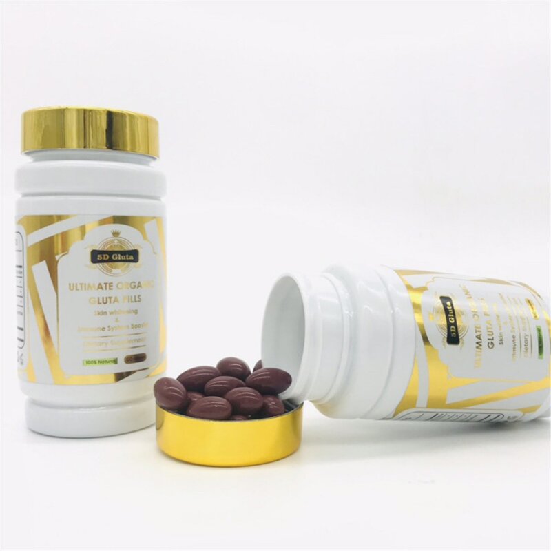 5D Gluta Pills - Manufacturer Vitamin C Gluthatione Collagen Skin Whitening Capsules