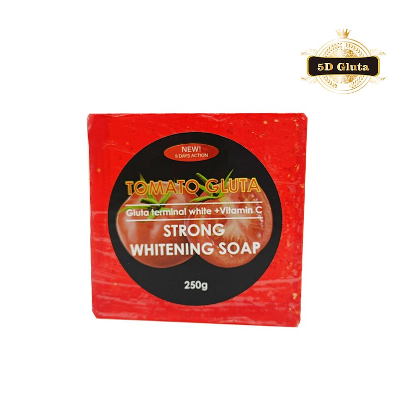 Tomato Gluta Soap - Manufacturer 5D 5 Days Vitamin C Terminal White Whitening