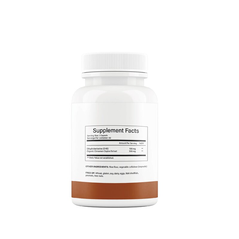 Dihydroberberine Supplement Manufacturer - OEM 60 Capsules 5X More Effective