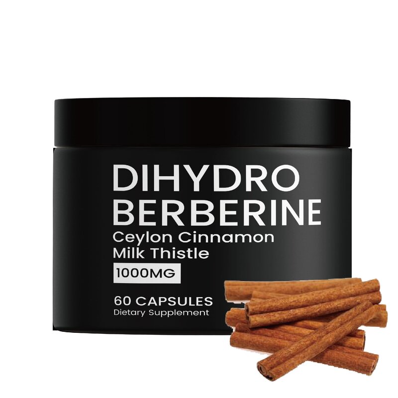 Dihydroberberine Supplement Manufacturer - OEM 1000mg with Cinnamon Milk Thistle