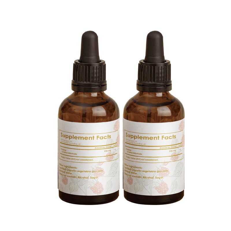 Choline Liquid Drops Manufacturer - HUAQING OEM Choline Bitartrate for Brain