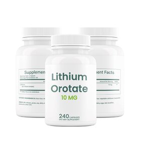 Lithium Orotate Capsules Manufacturer - OEM Private Label 10mg for Brain & Mood