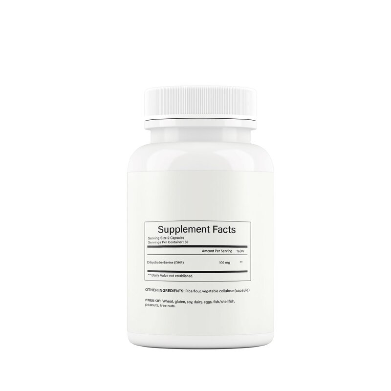 Dihydroberberine Capsules Manufacturer - OEM Private Label 100mg 5X Bioavailable