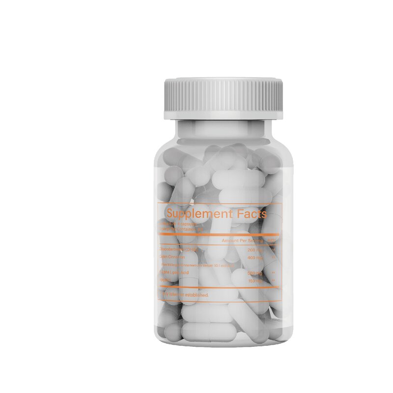 Dehydroberberine Capsules Manufacturer - HUAQING OEM 1250mg with Cinnamon & ALA