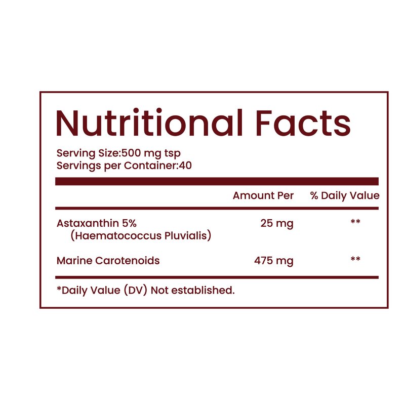 Astaxanthin Powder Manufacturer - HUAQING Organic Pure Natural Antioxidant