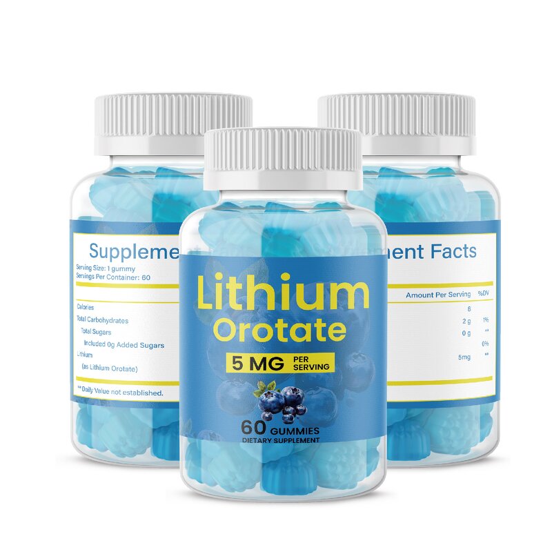 Lithium Orotate Gummies Manufacturer - HUAQING OEM Private Label 5mg Sugar Free