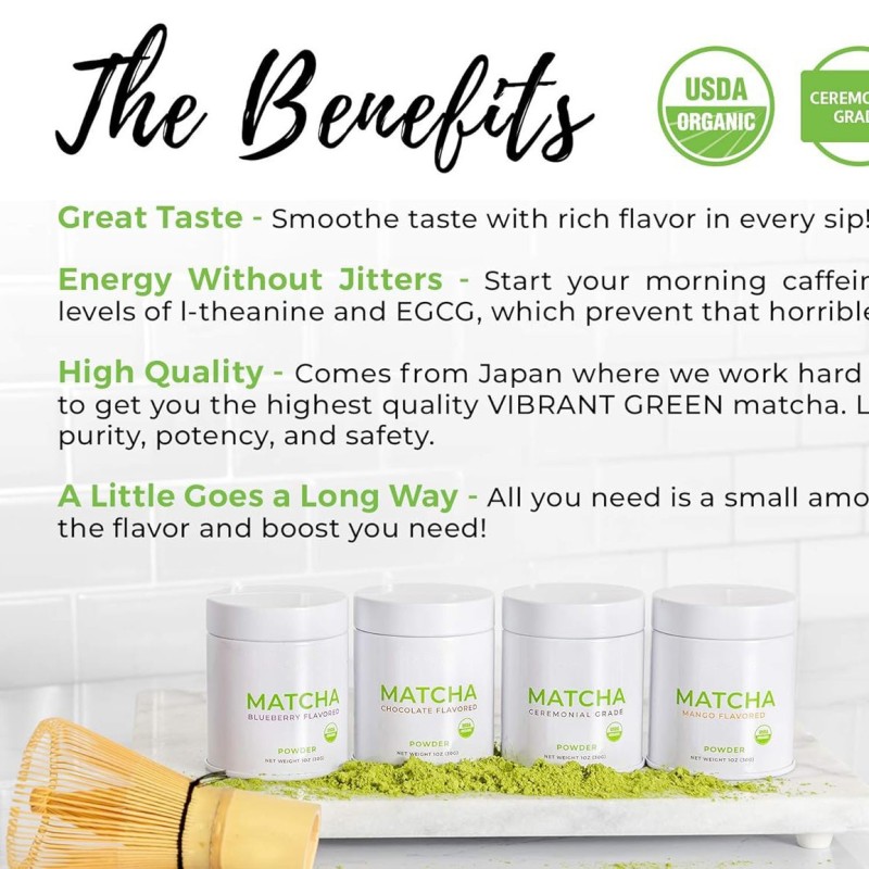 Factory Wholesale 30g Matcha Green Tea Powder Herbal Supplements for Adults