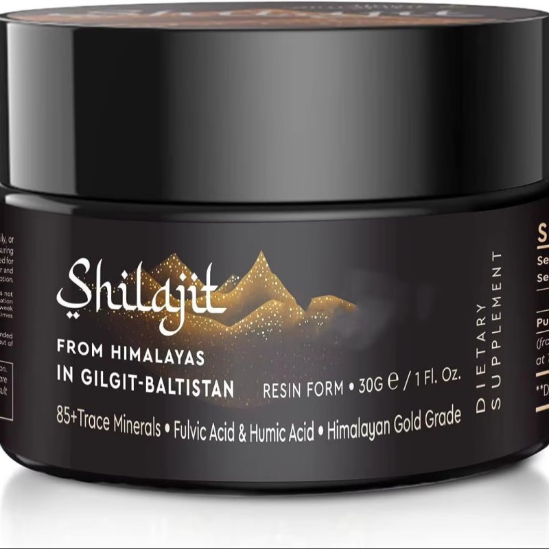 Source Factory OEM Resin Shilajit Gummy Candy Herbal Supplements for Adults