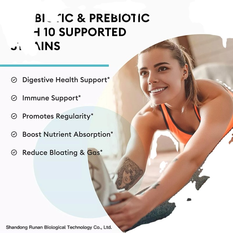 OEM Manufacturer Vegetarian Probiotic Powder for Intestinal Health Digestion