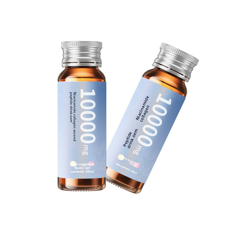 Customized Anti-Aging Sugar White Drink with Bird Nest Collagen Peptide PQQ