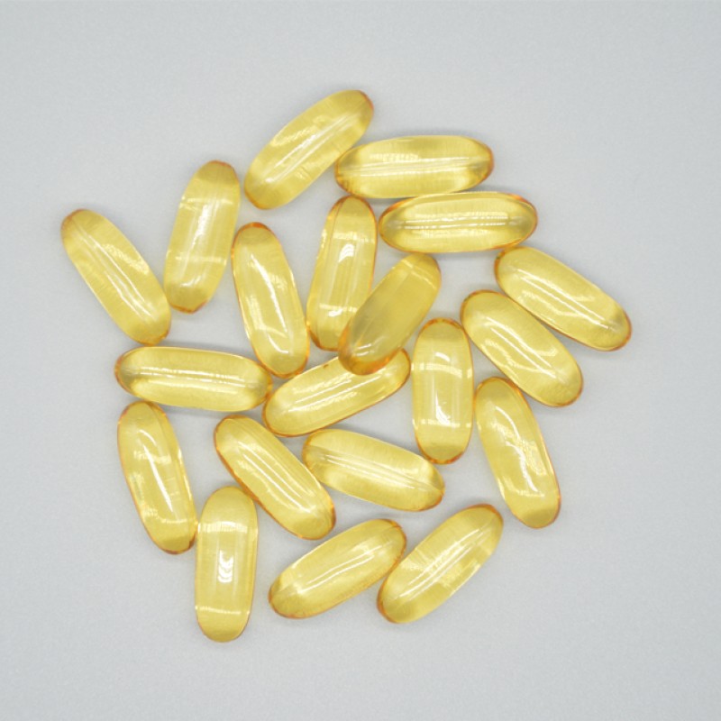 Private Label Fish Oil Omega-3 Softgels with EPA DHA Lemon Flavor Supplement