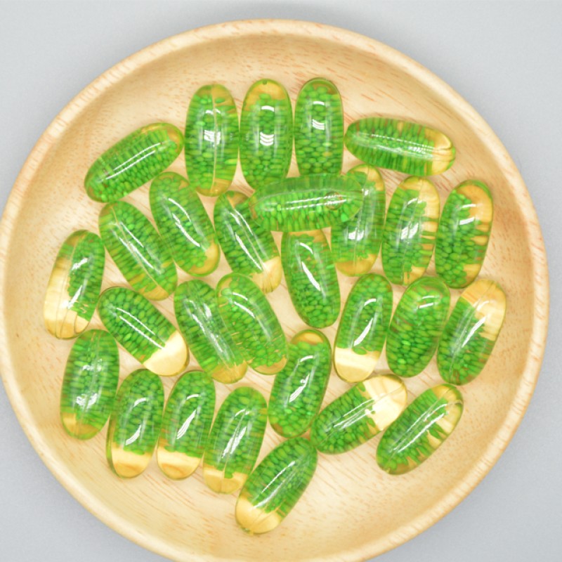 High Quality Natural Herbal Green 14 Day Slim Capsules Green Natural Slim