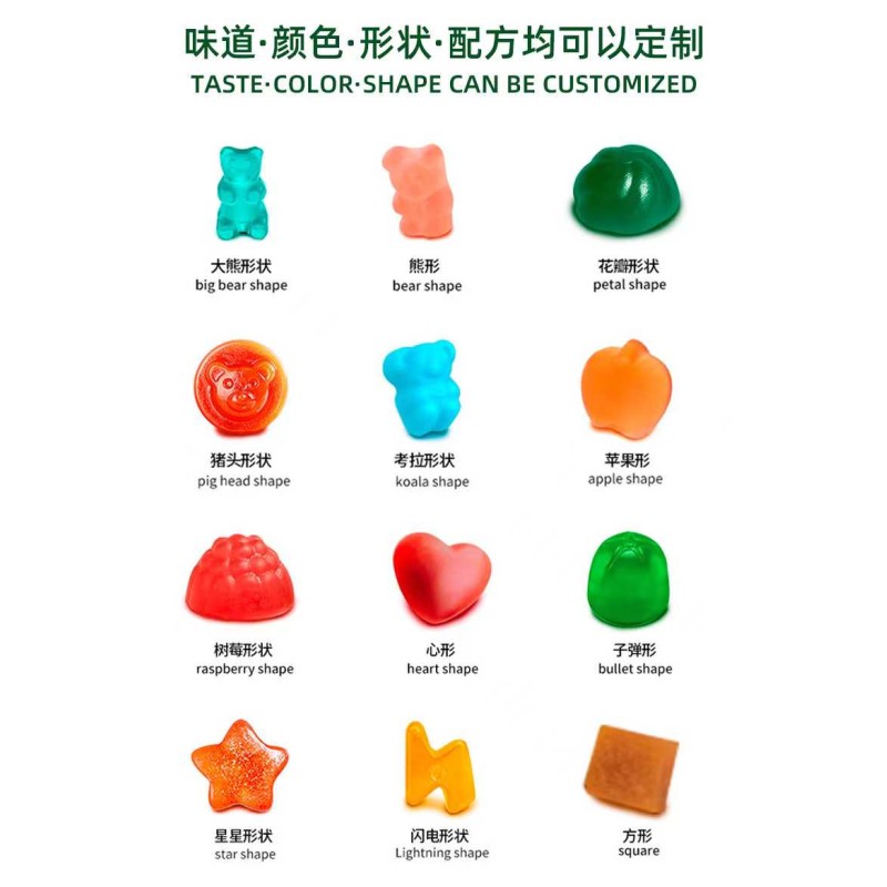 OEM Manufacturer Pure Himalayan Shilajit Gummies No Added Sugar Humic Acid