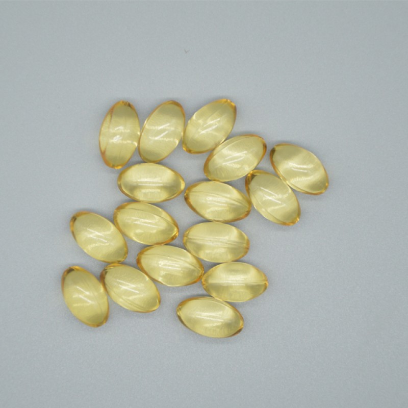 Private Label Fish Oil Omega-3 Softgels with EPA DHA Lemon Flavor Immune Skin