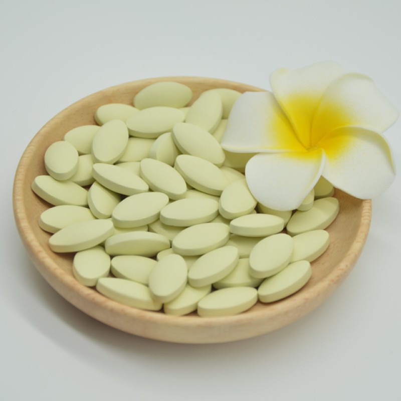 OEM Manufacturer Natural Organic Ascorbic Acid Vegan Chewable Vitamin C Tablets