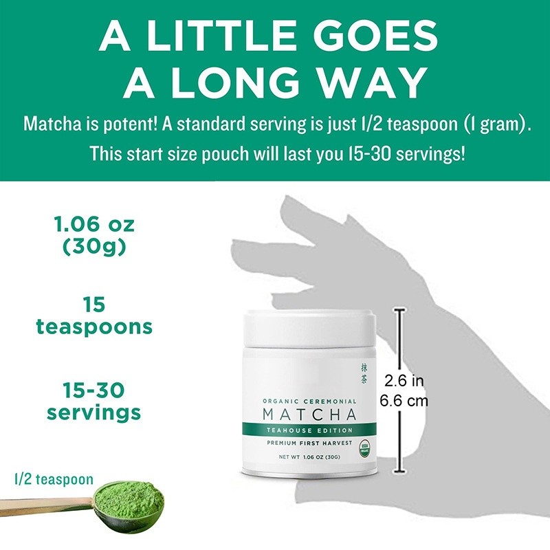 Amazon Cross-Border Factory 30g Matcha Green Tea Powder Vitamins for Newborns