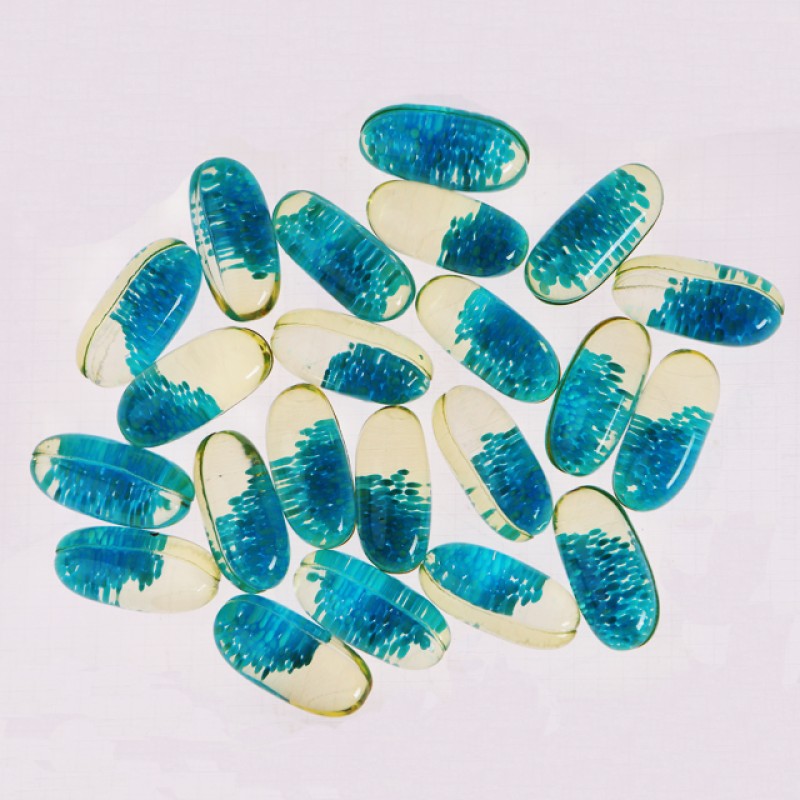 Natural Herbs Fat Burning Fast Weight Loss Pill Unique Double-layer Capsule