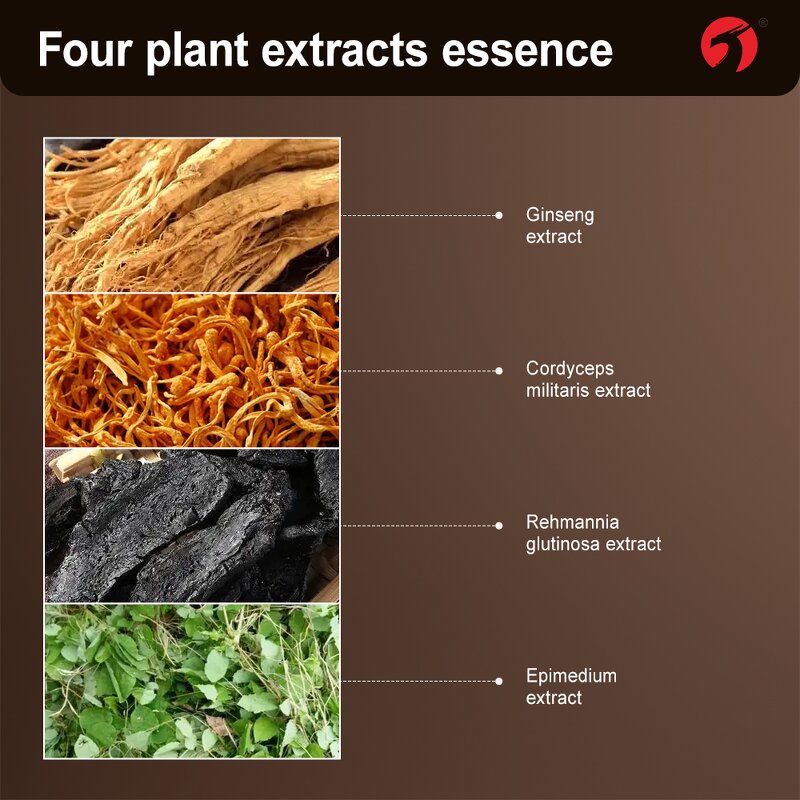 Men's Enhancement Capsules - Manufacturer Ginseng Epimedium Maca No Side Effects