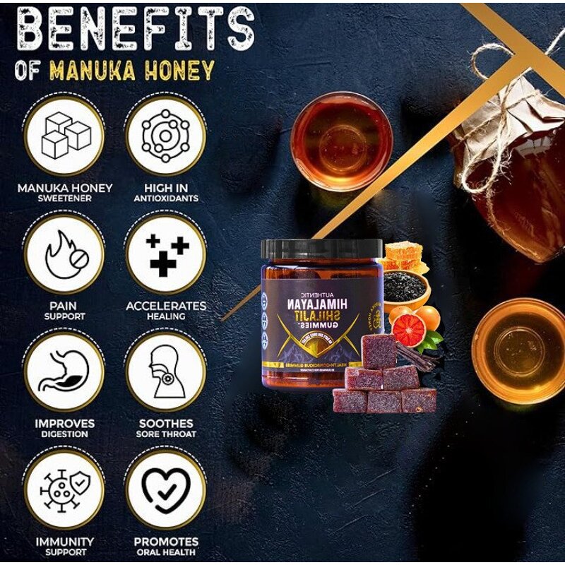 Shilajit Gummies - Manufacturer Tianyuan Xilaizhi Honey Flavored Soft Candy