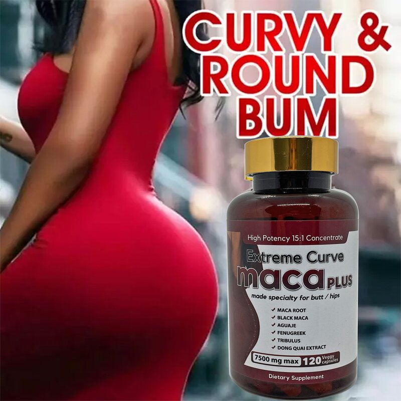 Aguaje Maca Pills - Manufacturer Private Logo Buttock Hip Enlargement Big Butt