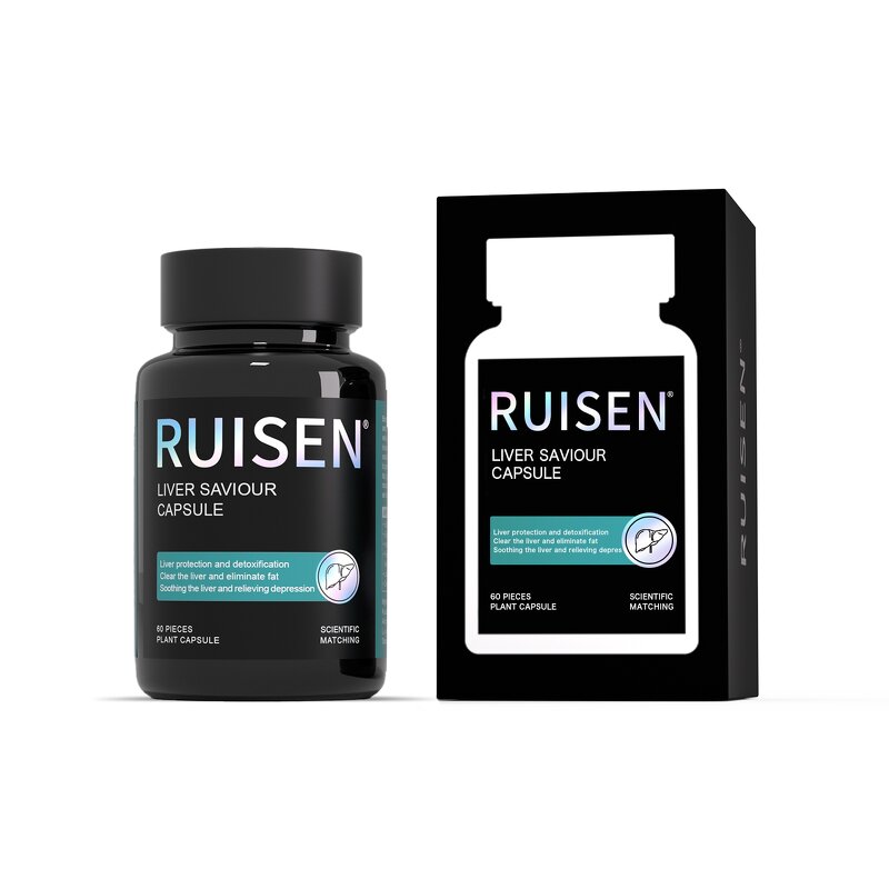 Liver Cleanse Capsules - Manufacturer RuiSen Turmeric Dandelion Milk Thistle