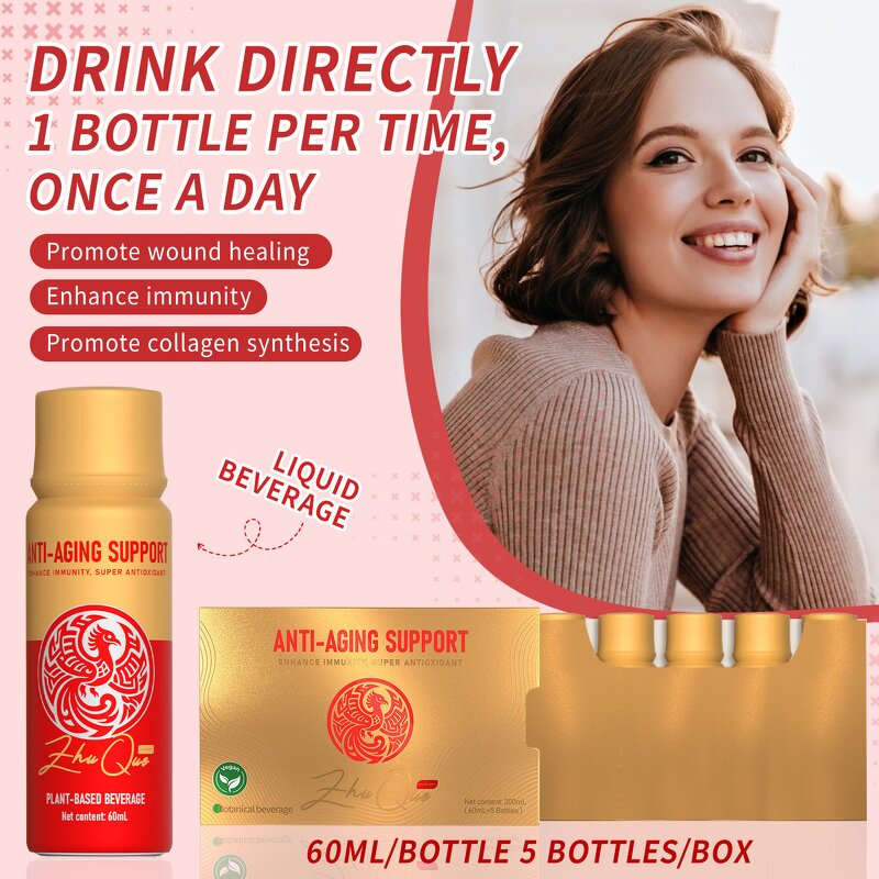 Anti Aging Liquid - Manufacturer Herbal Extract Antioxidant Immunity Plant Based
