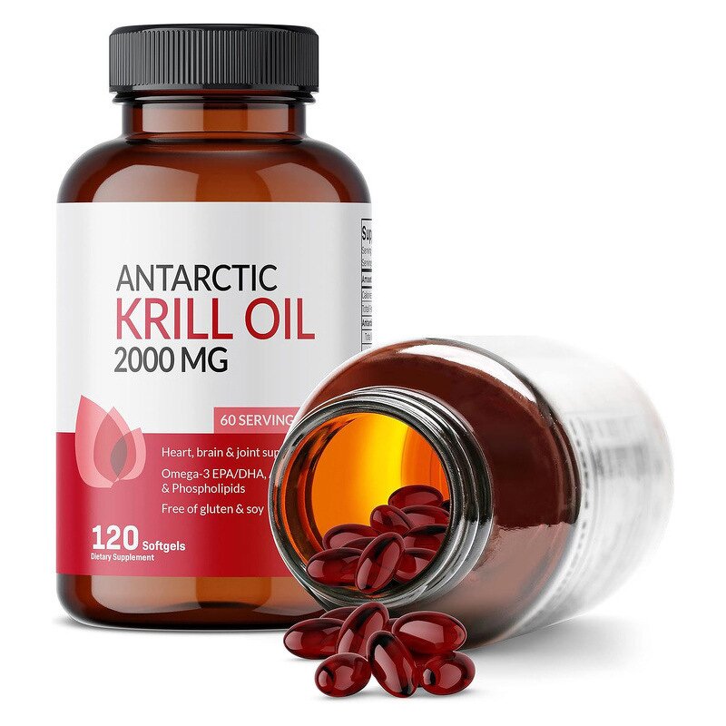 Krill Oil Softgels - Manufacturer Tianyuan 2000mg Omega-3 EPA DHA Astaxanthin