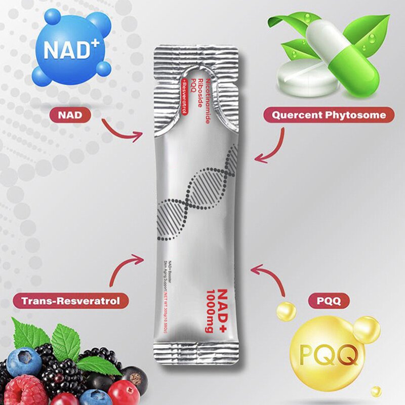 NAD+ Liquid - Manufacturer Tianyuan 1000mg Nicotinamide Riboside PQQ Immunity