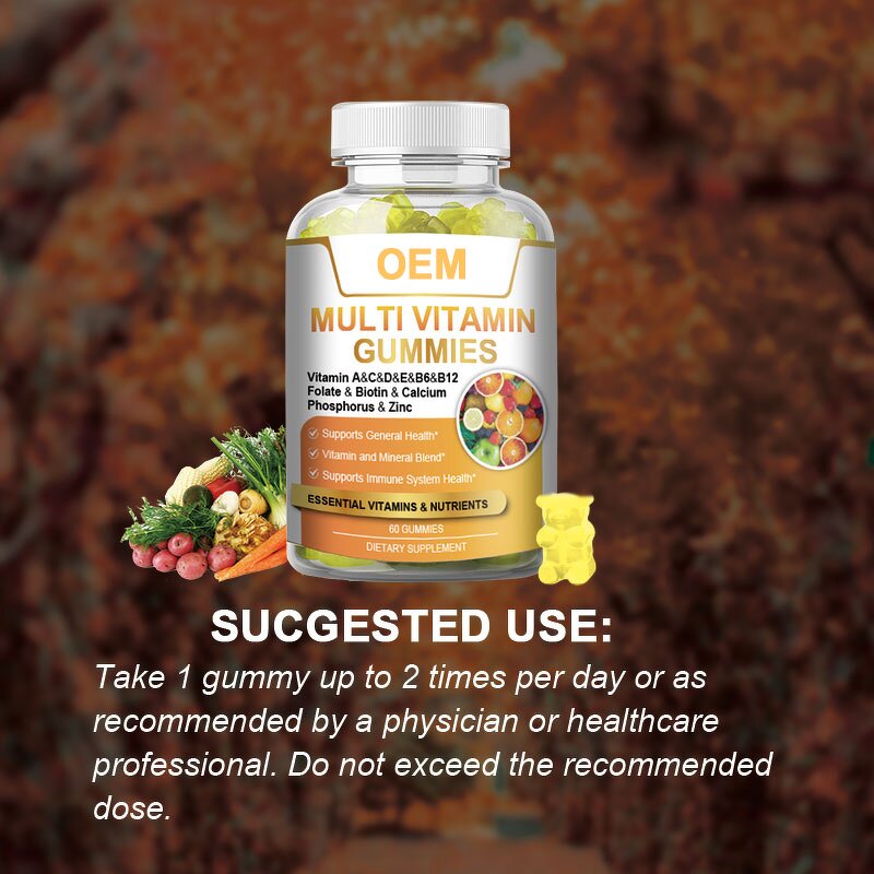 Biotin Gummies - Manufacturer Vegan Immune Support Multivitamins for Adults
