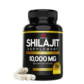 Shilajit Capsules - Manufacturer 80+ Trace Minerals Fulvic Acid Himalayan 150pcs