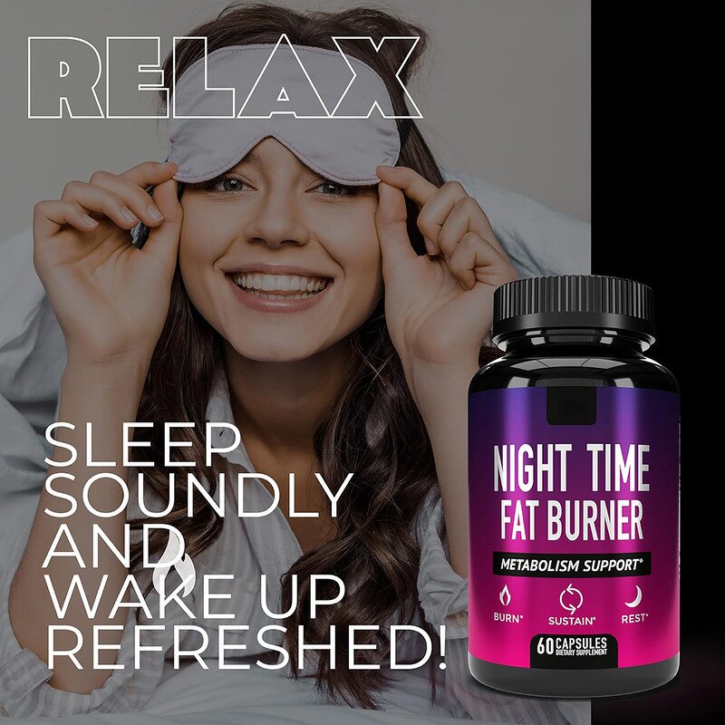 Fat Burner Capsules - Manufacturer OEM Night Time Weight Management Women Herbal