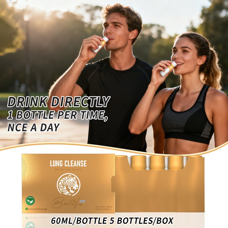 Lung Detox Drops - Manufacturer OEM Natural Organic Herbal Extract Lung Health