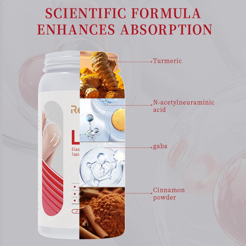 LIFTUP Tablets - Manufacturer Elastin Peptide Turmeric Buttocks Enlarge Fuller