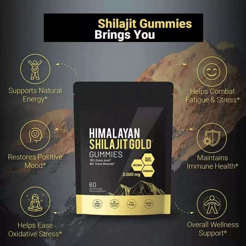 Shilajit Gummies - Manufacturer Tianyuan Himalayan Gold Energy Heart Blood