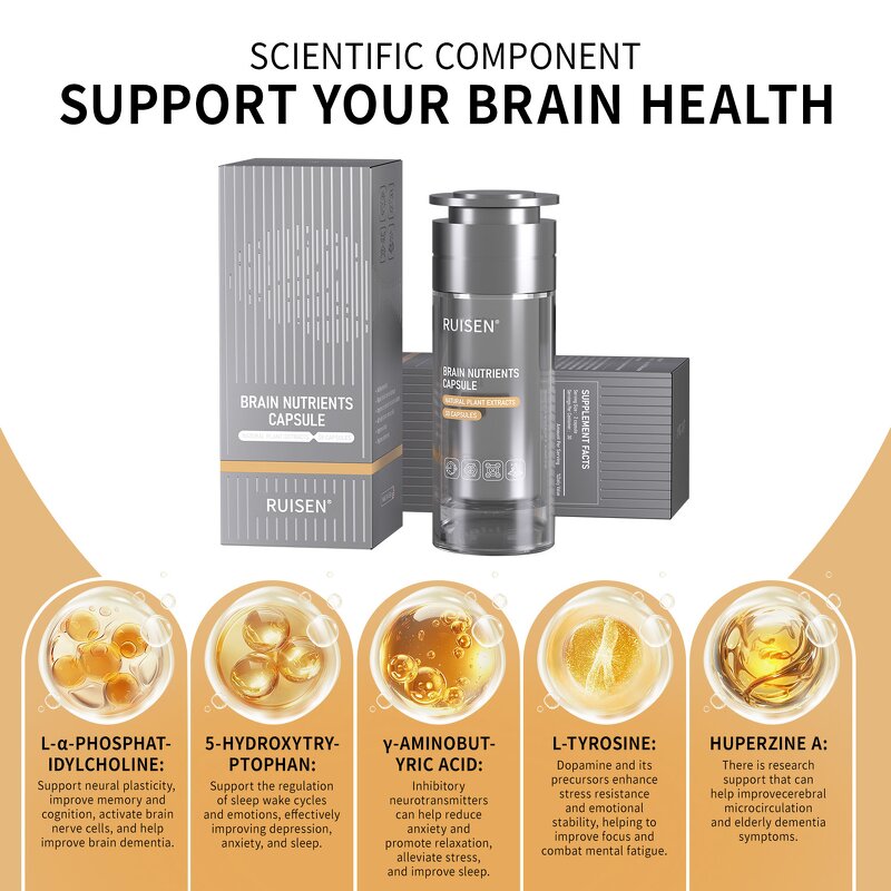 Brain Nutrition Capsules - Manufacturer Cognitive Enhancement Sleep Sedation