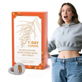 Weight Loss Tablets - Manufacturer 7-DAY Sea-buckthorn White Kidney Bean Kelp